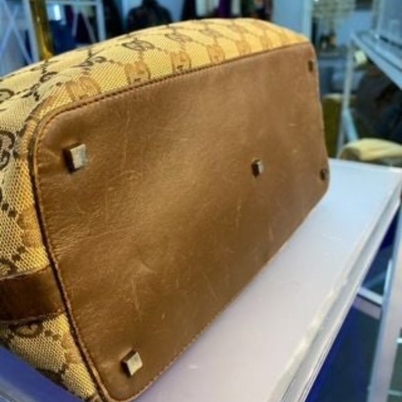 Gucci GG Canvas Shoulder Bag VENDOR FIRST DIBS ONLINE - Picture 9 of 9